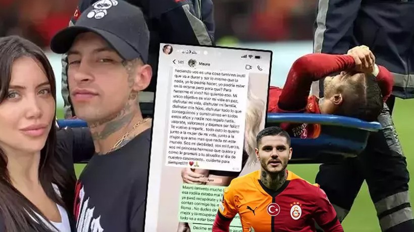 Wanda Nara ile yasak aşkı L-Gante'ye Icardı tepkisi! Canlı yayında mesajları gösterdiler: Fenerbahçe taraftarıyım