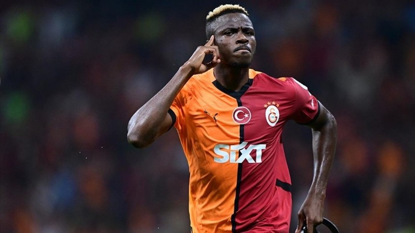 Galatasaray'ın yıldızı Osimhen birçok istatistikte listelerin başında