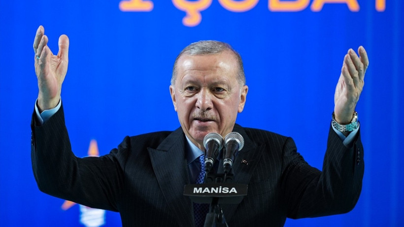 Erdoğan'dan İmamoğlu destekçilerinin Çağlayan önünde attığı slogana tepki