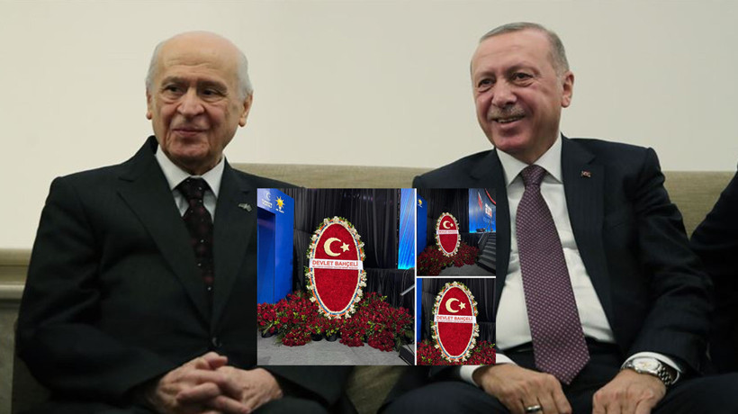 Bahçeli'den AK Parti'nin Büyük Kongresi'ne jest
