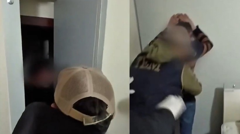 FETÖ'nün kaset kumpasçısı evindeki gizli bölmede kıskıvrak yakalandı