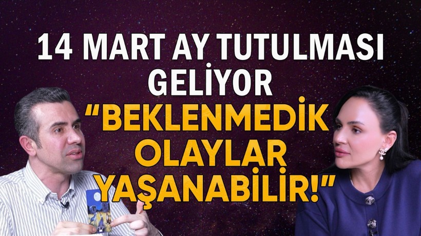 Astrolog Ferdi Bozduman, 14 Mart ay tutulmasının etkilerini Buket Aydın'a anlattı