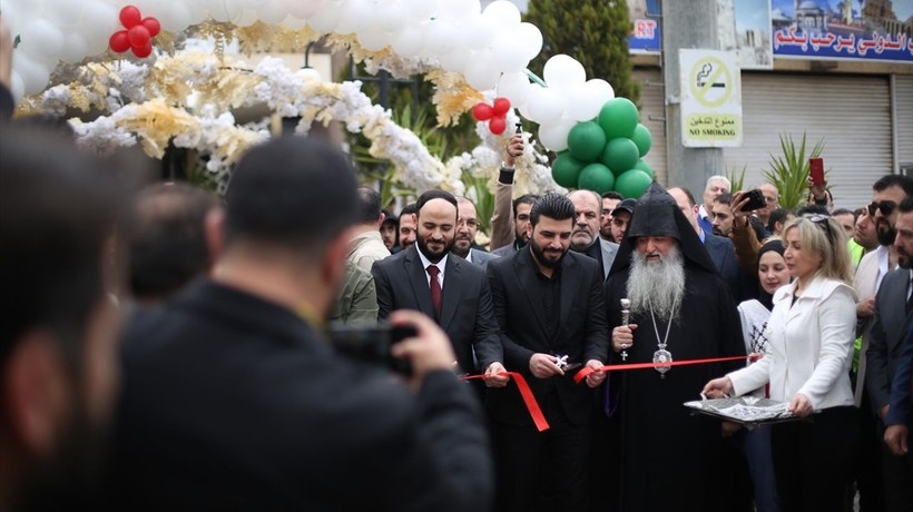 Halep uluslararası havalimanı yeniden hizmete açıldı