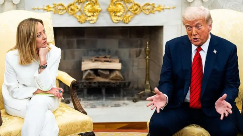Beyaz Saray'da Meloni-Trump görüşmesinde tercüme krizi: Meloni ingilizceye geçti