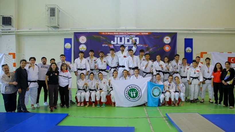 Edirne'deki Üniversiteler Türkiye Judo Şampiyonası sonuçlandı