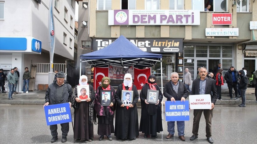Muş'ta ailelerden terörsüz Türkiye eylemi
