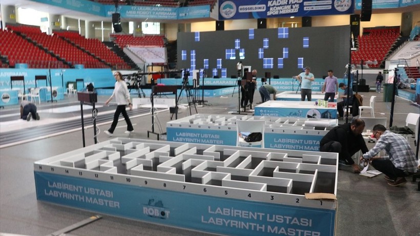Uluslararası robot yarışması için hazırlıklar tamamlandı