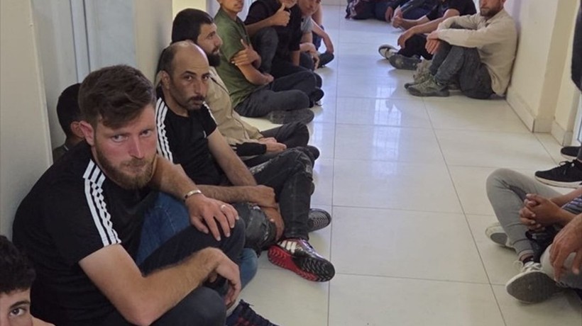 Hatay'da düzensiz göçmen operasyonu