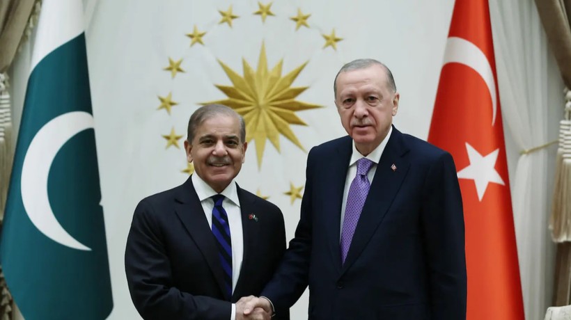 Cumhurbaşkanı Erdoğan, Pakistan Başbakanı Şerif ile görüştü