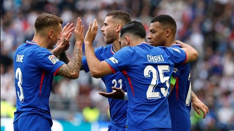 Mbappe skoru belirledi! Almanya'yı yenen Fransa Uluslar Ligi'ni 3. bitirdi