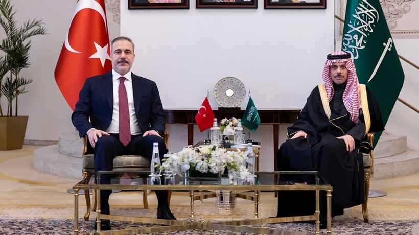 Bakan Fidan, Suudi mevkidaşı ile telefonda görüştü