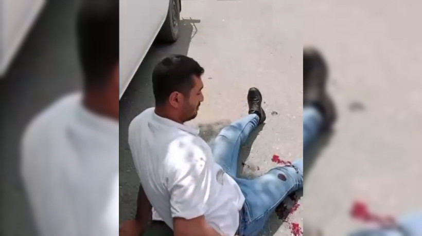 Malatya’da dehşet anları: Kendini rahatsız eden adamı vurup kayda aldı!