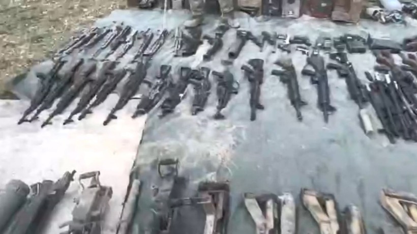 Pençe-Kilit Operasyon bölgesinde çok sayıda silah ve mühimmat ele geçirildi