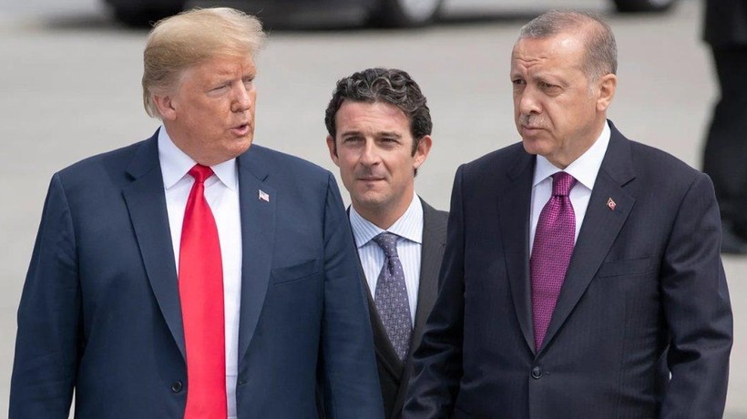 Cumhurbaşkanı Erdoğan, Trump ile görüştü