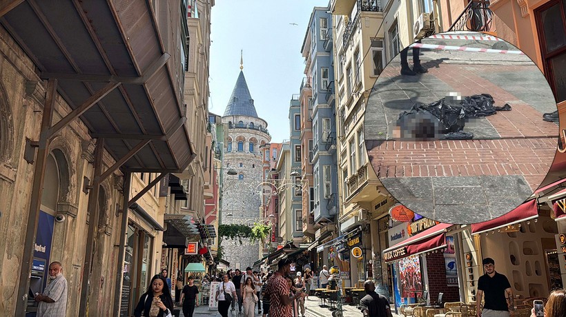 Galata Kulesi'nden düşen 22 yaşındaki genç yaşamını yitirdi