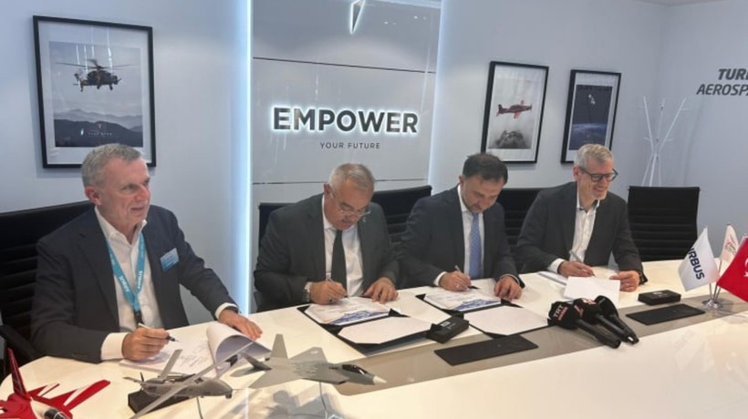 TUSAŞ'tan dev anlaşma: Sivil havacılıkta en çok kullanılan Airbus uçağı için parça üretecek