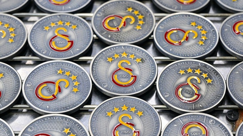 Darphane'den jest: Galatasaray’ın 25. şampiyonluğu hatıra parayla ölümsüzleşiyor