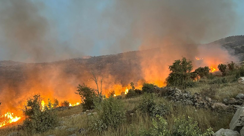 Gabar Dağı'ndaki orman yangını 11 saatte kontrol altında