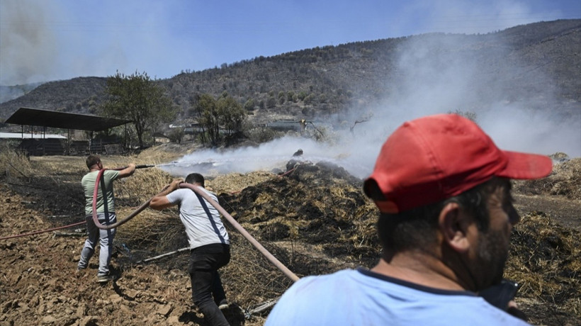 Ödemiş’te alevler köyleri yuttu: Canımızı zor kurtardık