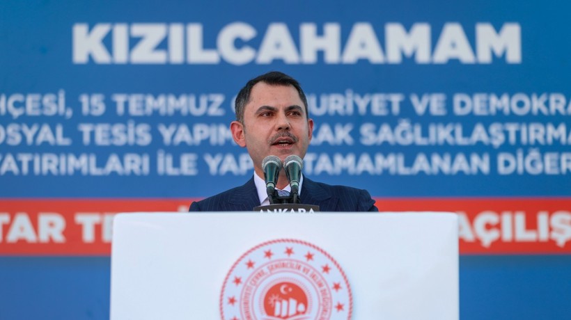 Bakan Kurum, Kızılcahamam'da Toplu Açılış Töreni'nde konuştu: İyi-kötü günde Kızılcahamam'ın yanında olduk