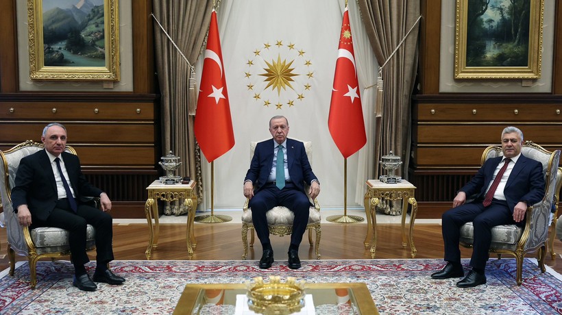 Cumhurbaşkanı Erdoğan, Azerbaycan Cumhuriyeti Başsavcısı Aliyev'i kabul etti