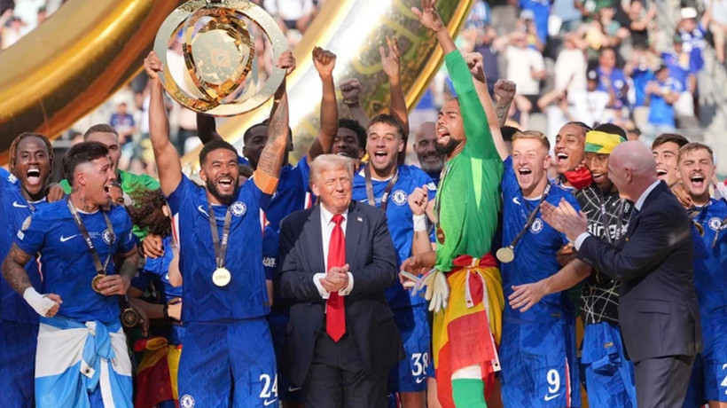 Chelsea futbolcusu Cucurella, Trump'ın kupa törenine katılması hakkında konuştu