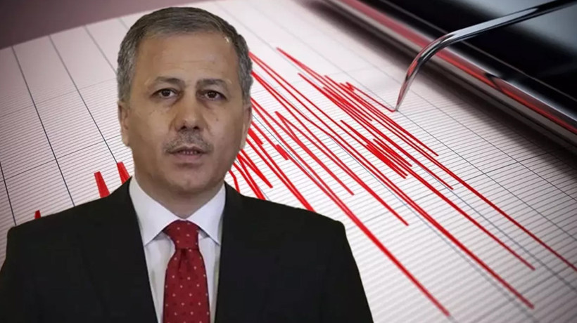 İçişleri Bakanı Ali Yerlikaya Balıkesir Depremi ile ilgili açıklamalarda bulundu