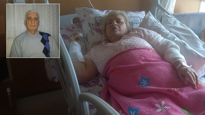Depremde eşini kaybeden Hamide Önbaş: Bina yıkılınca, eşim bana göre daha derine düşmüş