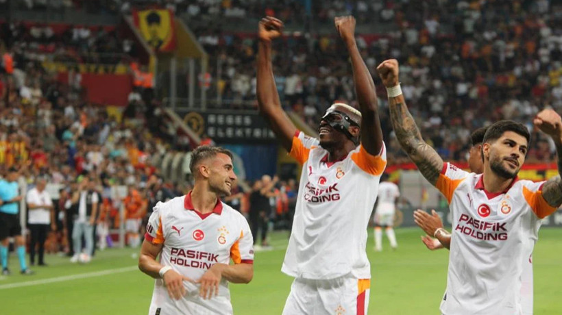 Galatasaray, Kayserispor deplasmanından 4-0'lık skorla dönüyor