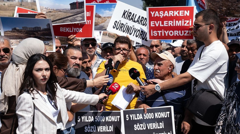 Mamak'ta Kentsel Dönüşüm Mağdurları Seslerini Yükseltti