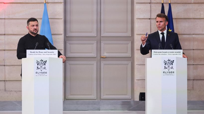 Macron: Ukrayna'ya asker göndermek için resmen taahhütte bulunan 26 ülke var