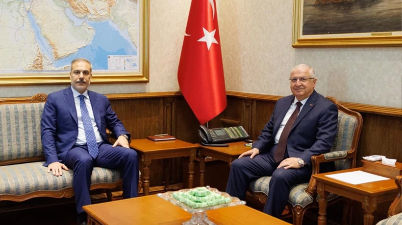Dışişleri Bakanı Hakan Fidan ile Milli Savunma Bakanı Yaşar Güler bir araya geldi