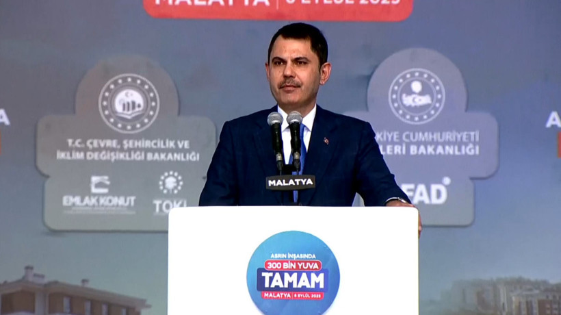 300 bininci konut teslim töreni | Bakan Kurum: Her şey yeniden başlıyor