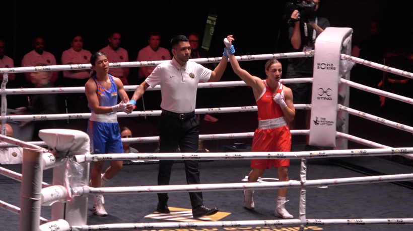 Buse Naz Çakıroğlu, Dünya Boks Şampiyonası'nda yarı finale yükseldi