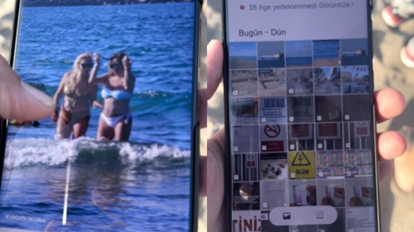 Plajda kadınların fotoğraflarını çeken şüpheli tutuklandı