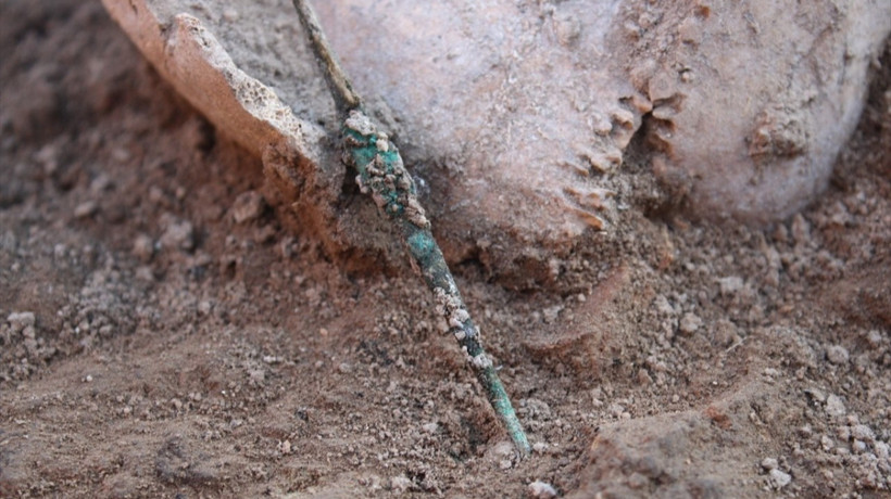İkiztepe Höyüğü'ndeki kazılarda "hediyeli mezarlar" ortaya çıkarıldı