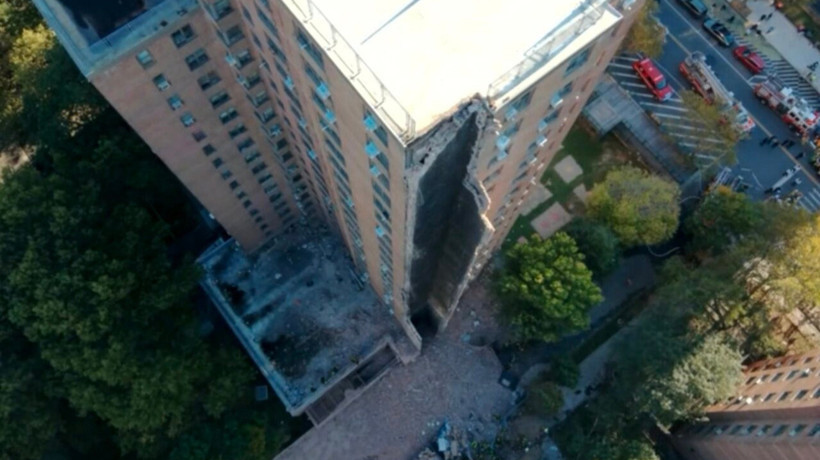 New York’ta 17 katlı binada patlama