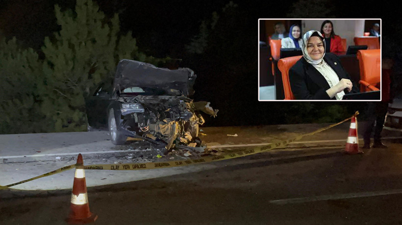 Milletvekili Ayşen Gürcan, makam aracıyla kaza yaptı: 1 ölü, 4 yaralı