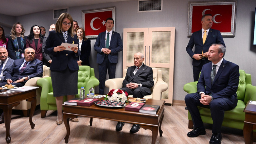 Bahçeli, partisinin Siyaset ve Liderlik Okulu'nun yeni eğitim yılı açılışına katıldı