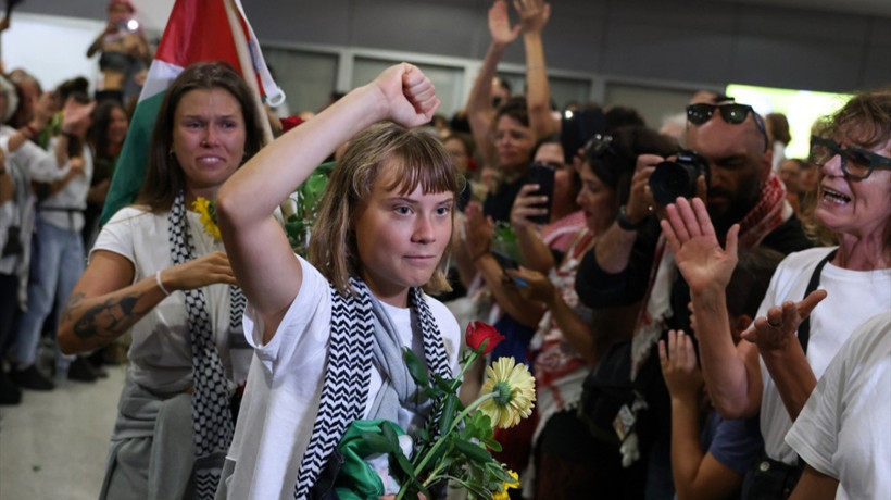 Küresel Sumud Filosu aktivistleri Yunanistan’a ulaştı