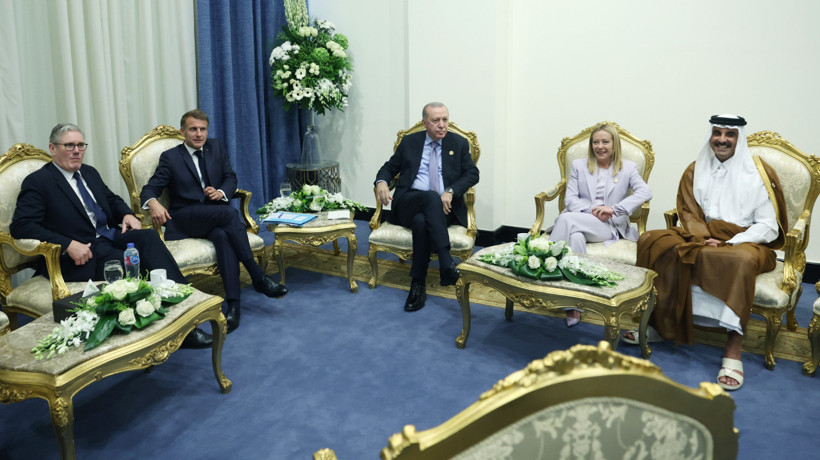 Cumhurbaşkanı Erdoğan'ın İtalya Başbakanı Meloni'ye sigara uyarısı İtalya basınında