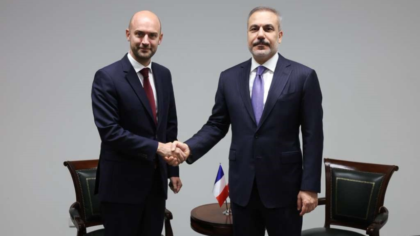 Dışişleri Bakanı Fidan, Fransa Dışişleri Bakanı Barrot ile görüştü