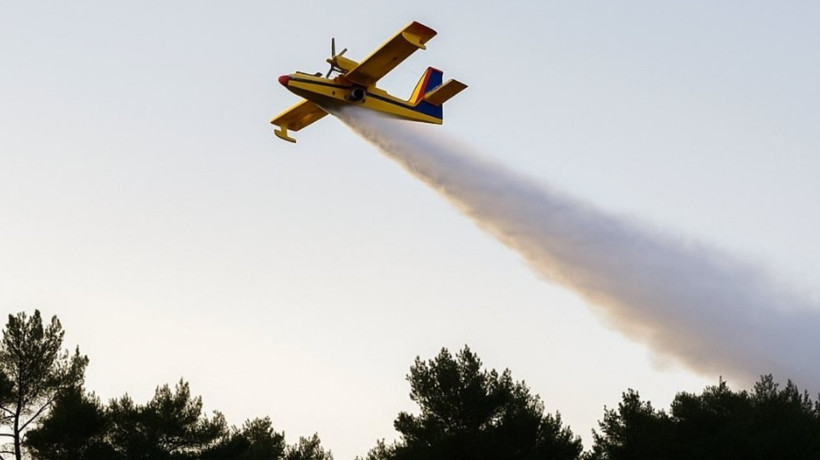 Tarım ve Orman Bakanlığı duyurdu: Hırvatistan'a giden yangın söndürme uçağı düştü, pilot şehit oldu
