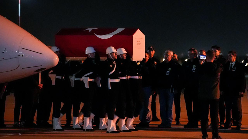 Şehit Pilot Hasan Bahar'ın naaşı İstanbul'a getirildi