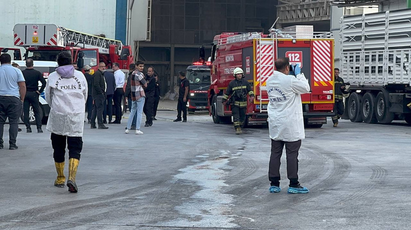 Un fabrikasında doğalgaz patlaması!