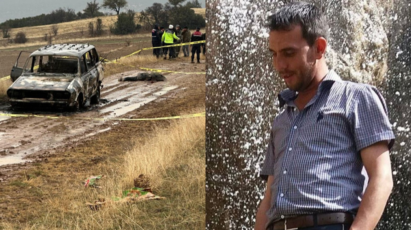 Isparta’da kan donduran cinayet: Yanan otomobilin yakınında başsız erkek cesedi bulundu