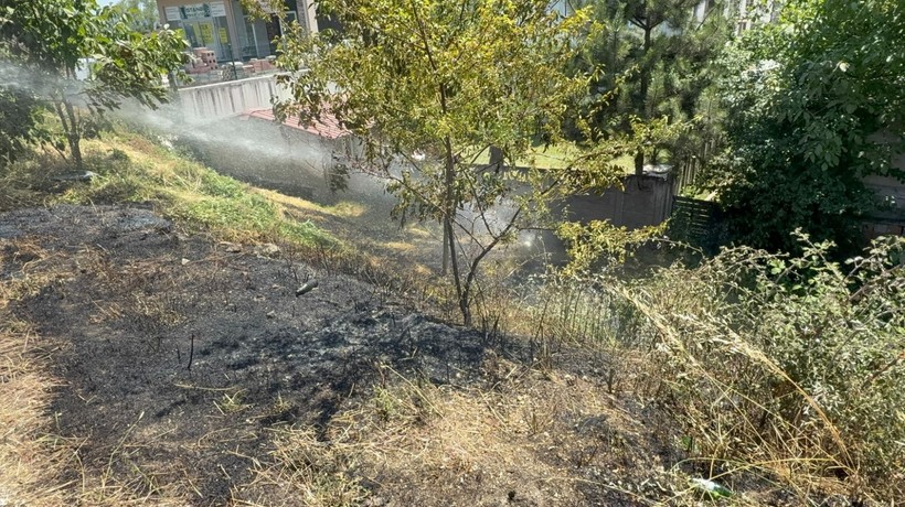 Yol kenarına atılan şişe anız yangını çıkarttı - Resim: 5