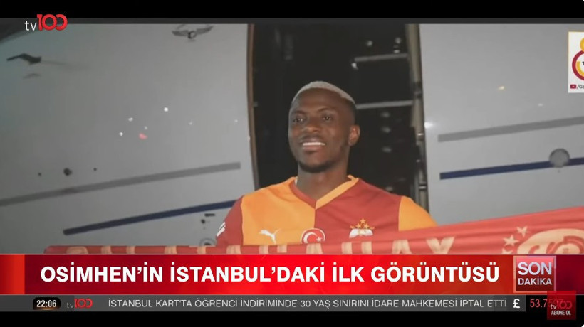 Osimhen Galatasaray'da! Milyonlar izledi - Resim : 1