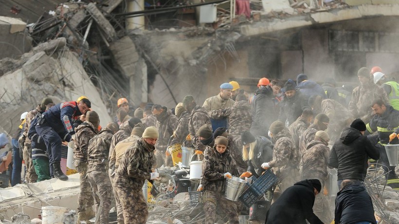 Kahramanmaraş'ın Pazarcık ilçesinde meydana gelen 7.7 büyüklüğündeki deprem 120 yılın şiddeti en yüksek 3'üncüsü - Resim: 8
