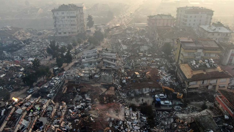 Kahramanmaraş depreminin vurduğu Hatay resmen yok oldu! İşte Hatay'ın son durumu - Resim: 11
